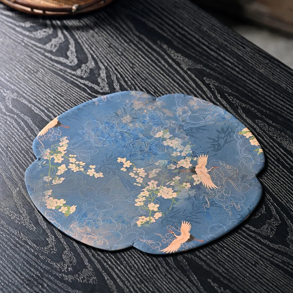 Silk Tea Mat — Cloud Form