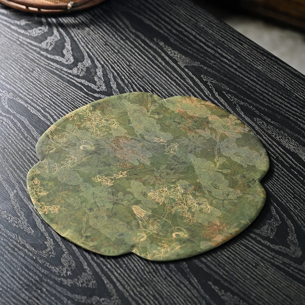 Silk Tea Mat — Cloud Form