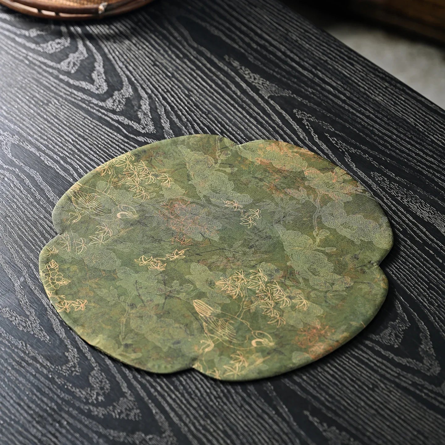 Silk Tea Mat — Cloud Form