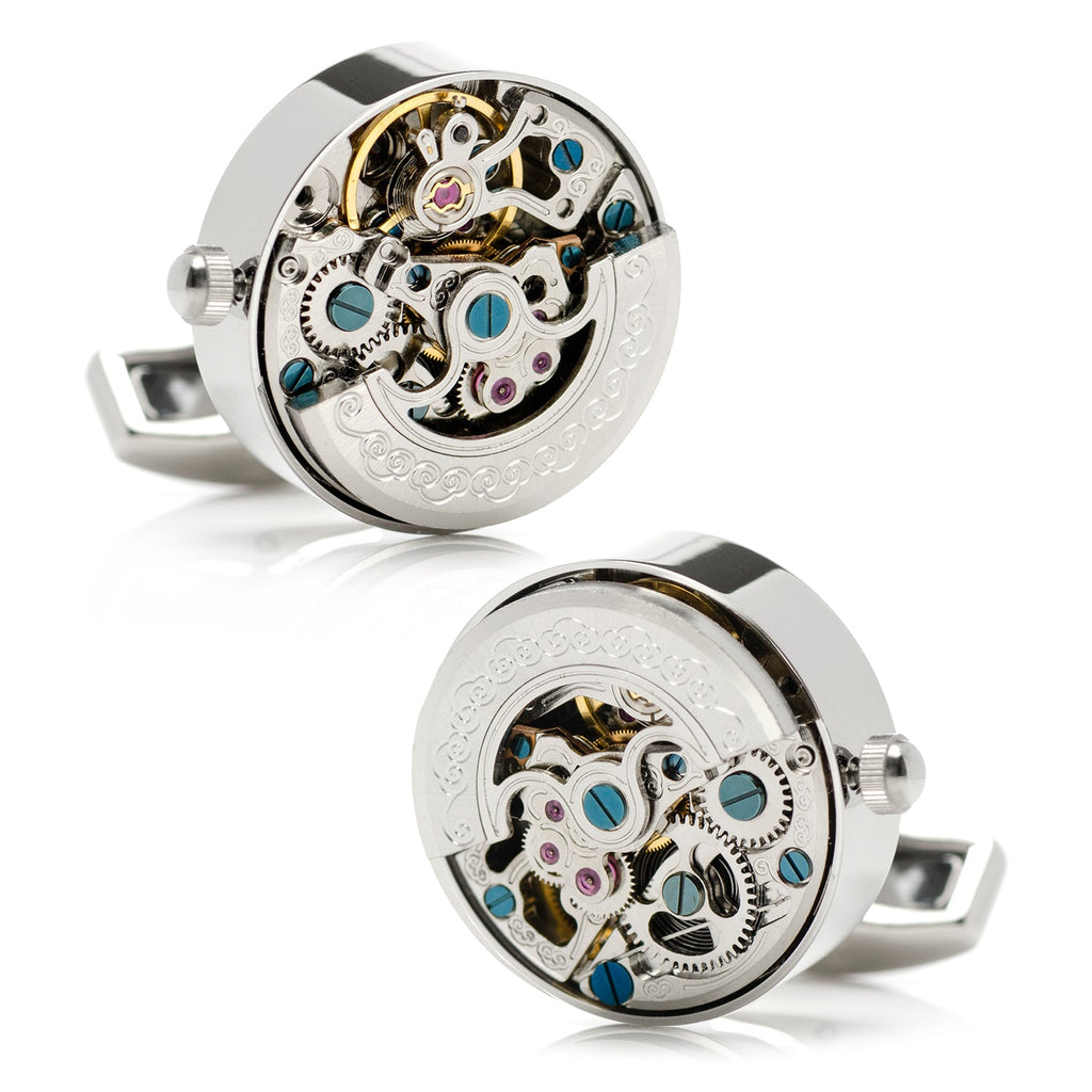 Kinetic Watch Movement Cufflinks