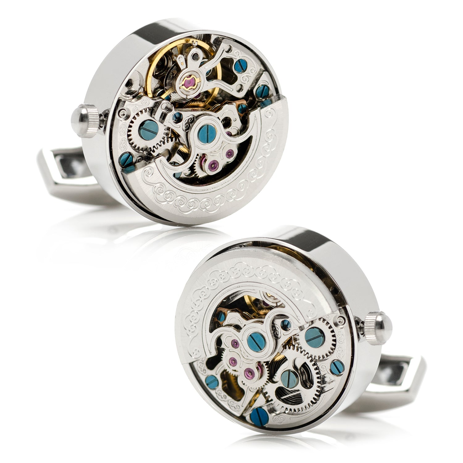 Kinetic Watch Movement Cufflinks
