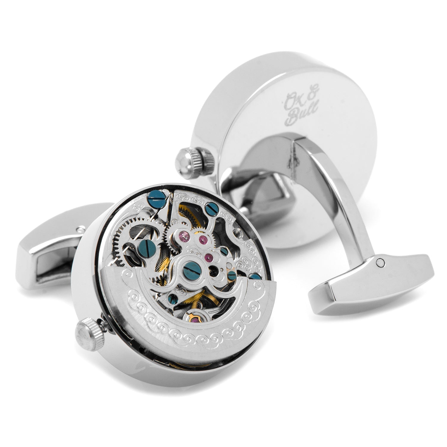 Kinetic Watch Movement Cufflinks