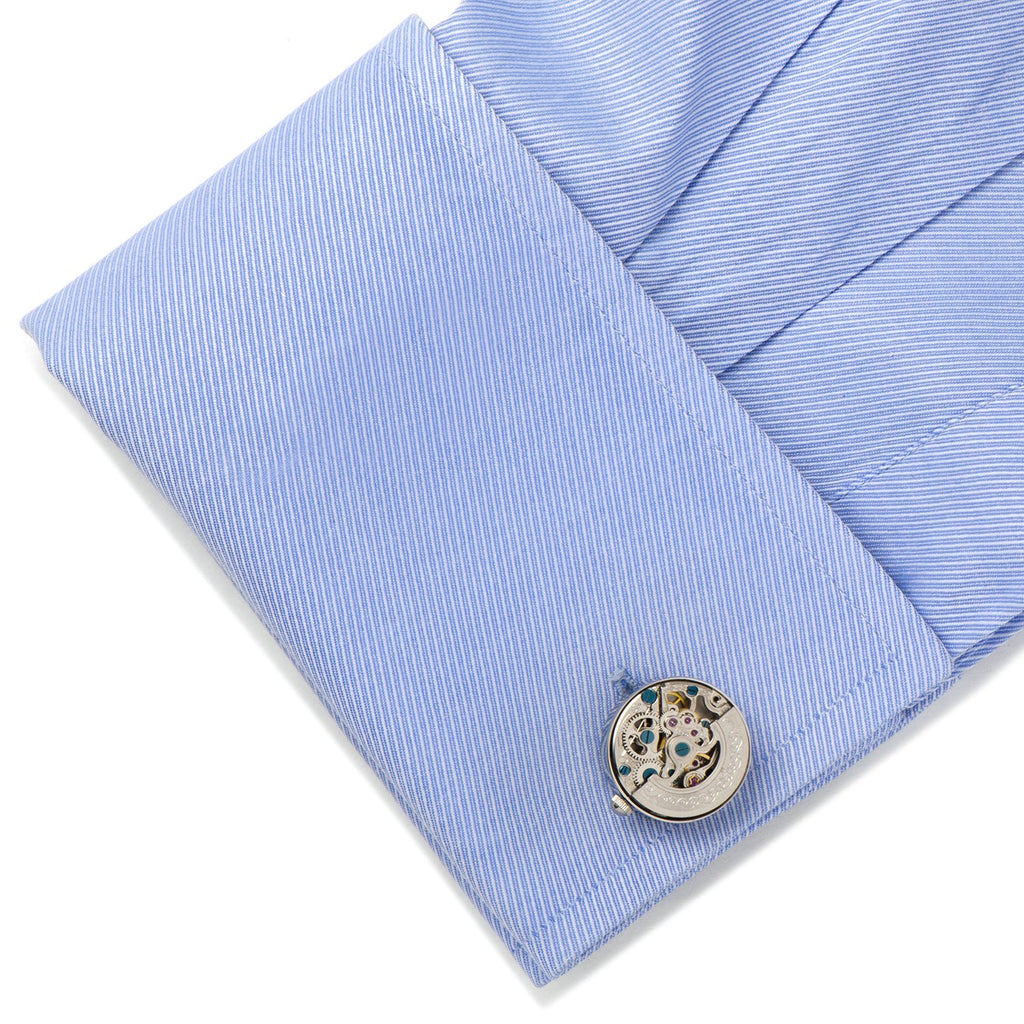 Kinetic Watch Movement Cufflinks