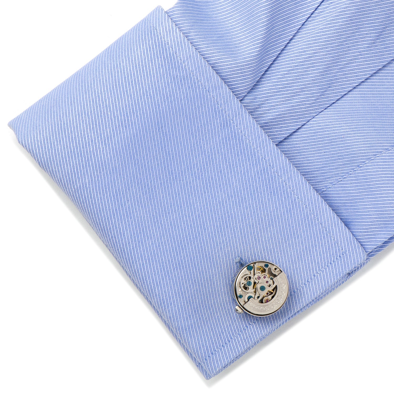 Kinetic Watch Movement Cufflinks