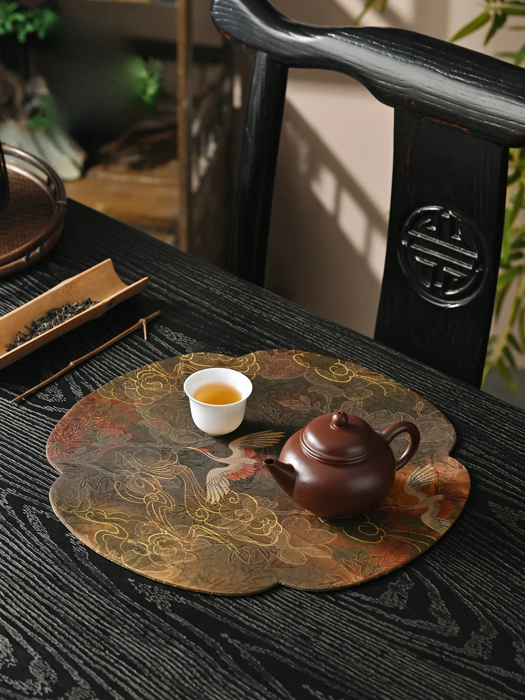 Silk Tea Mat — Cloud Form