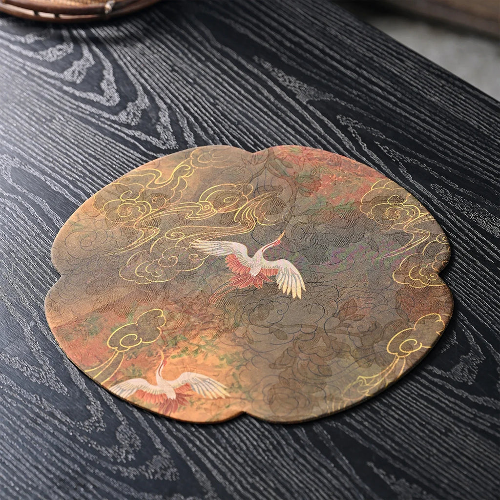 Silk Tea Mat — Cloud Form
